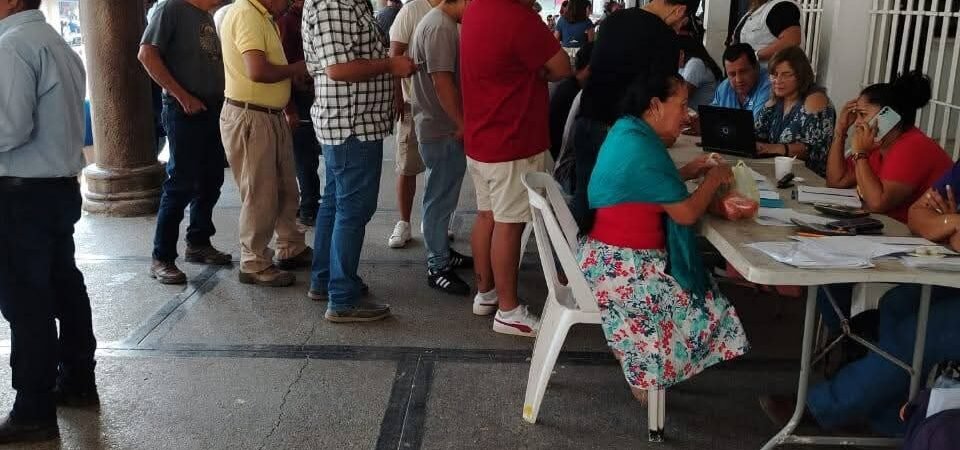 BUENA RESPUESTA A LAS VACANTES QUE OFERTA EL SERVICIO MUNICIPAL DEL EMPLEO EN TUXPAN