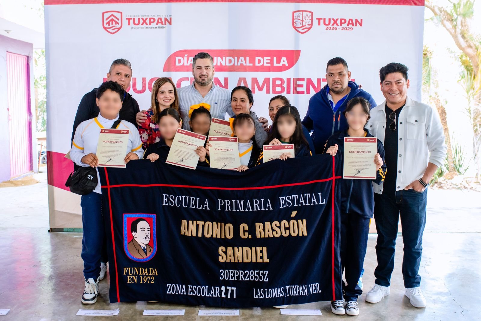 Tuxpan impulsa la educación ambiental desde la infancia— Niñas y niños asumen el compromiso de cuidar el futuro ecológico del municipio