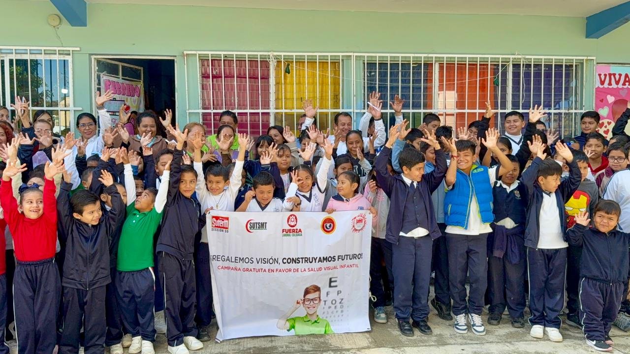 La campaña “Regalemos visión, construyamos futuro” continúa beneficiando a la niñez de Tuxpan, Ver.