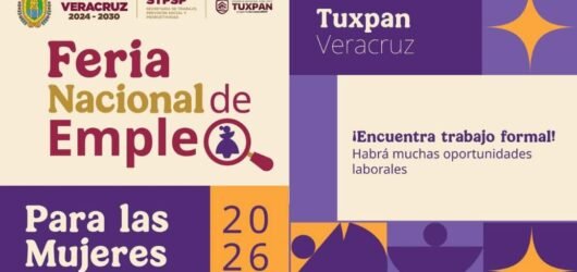 Realizarán Feria Nacional de Empleo en Tuxpan el próximo 11 de marzo